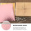 25 pz buste imbottite in bubble mailer con rivestimento oro rosa 6