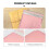 25 pz buste imbottite in bubble mailer con rivestimento oro rosa 11