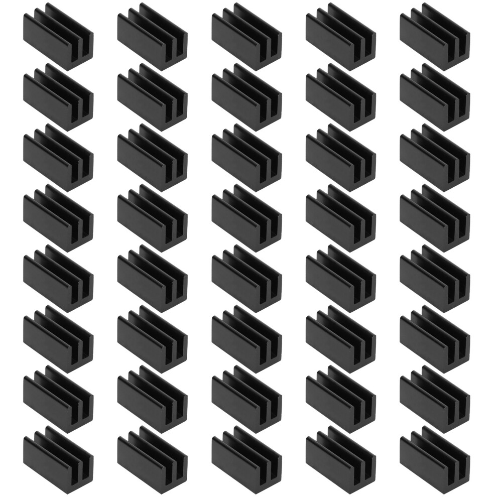 40Pcs Aluminum Heat Sink Cooler Chip Cooling Fin