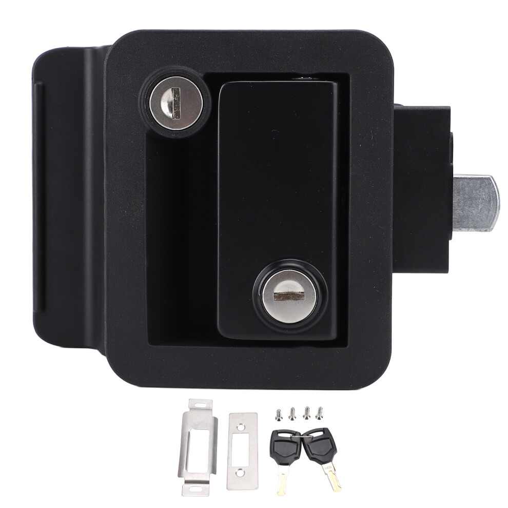 Rv Door Lock Zinc Alloy With Back Locking Switch 8320539340708