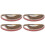 20Pcs Sandpaper Belt Sanding Abrasive Strip 8
