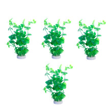 4PCS Green Plant Base Aquariums Underwater Landscape for-Green