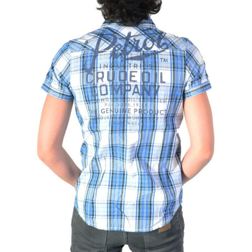 Chemise Petrol Industries B-SS16-SIS408 - Blu 1