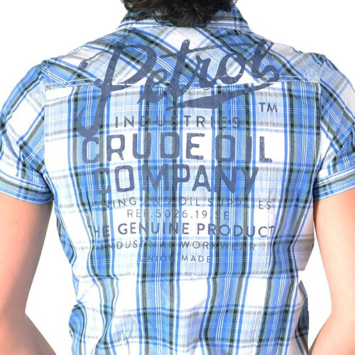Chemise Petrol Industries B-SS16-SIS408 - Blu 2