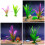 4Pcs Fishtanks Landscape Artificial Plant Decorations for-Red 3