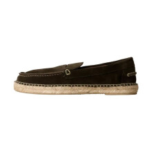 Mocassim Couro Natural World - Kaki
