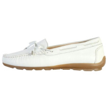 Mocassim de Couro Ara Alabama - Branco