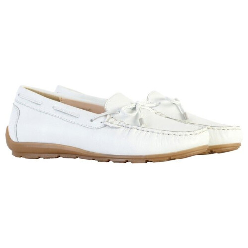 Mocassim de Couro Ara Alabama - Branco 2
