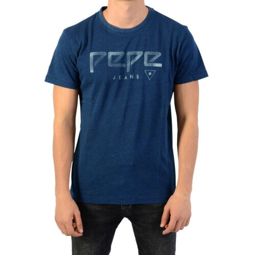 Pepe Jeans Tee Shirt Pepe Jeans Dennis - Indigo