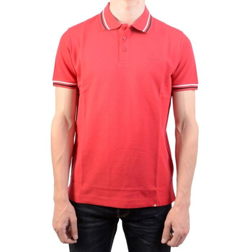 Polo Lotto Classica PQ - Rot/Schwarz