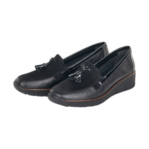Rieker Mocassin Cuir Rieker Morelia - Noir 2