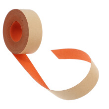 2Rolls Vibrant Orange Lampshade Border Tape Cloth Strip for Repairs