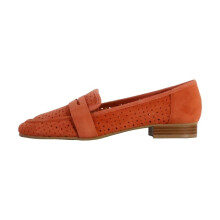Mocassim de couro baixo Emilie Karston Joude - Salmão