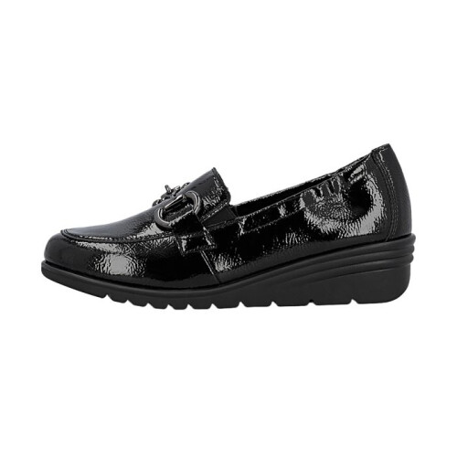 Rieker Mocassin Cuir Rieker Lagro - Noir
