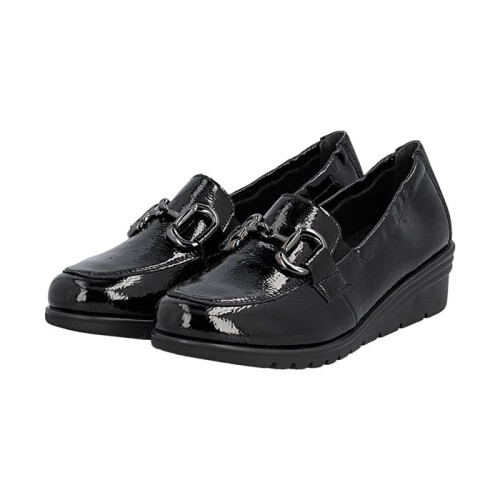 Rieker Mocassin Cuir Rieker Lagro - Noir 2
