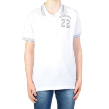 Polo redskins Wayne Pique Bianco - Blanc