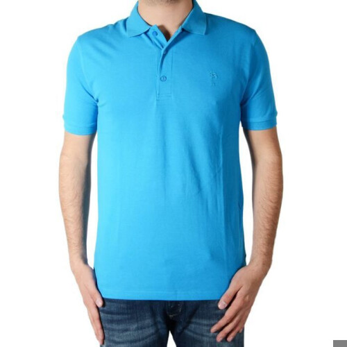 Polo Marion Roth uni - Turquesa