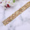 1M Ceinture Ruban Bling Strass Accessoire Couture 11