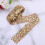 1M Ceinture Ruban Bling Strass Accessoire Couture 4