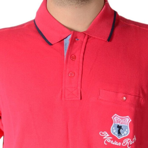 Polo Marion Roth rib-2 - Rosa 2