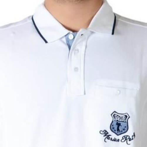 Polo Marion Roth rib-2 - Bianco 2