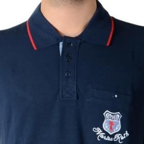 Polo Marion Roth rib-2 - Navy 2