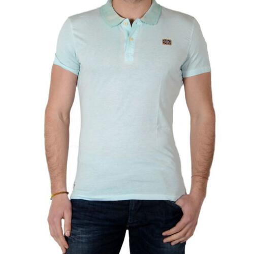 Pepe Jeans Polo Pepe Jeans Nicholls Blu Vetro - Blu