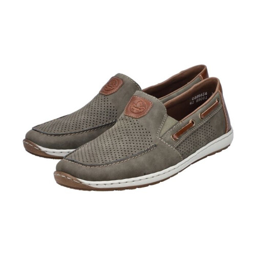 Rieker Mocassin Cuir Rieker Morelia - Vert 2