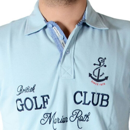 Polo Marion Roth P40 - Blu 2