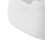 Large Capacity Plastic Wall Mount Organizer Hanging Basket White 5