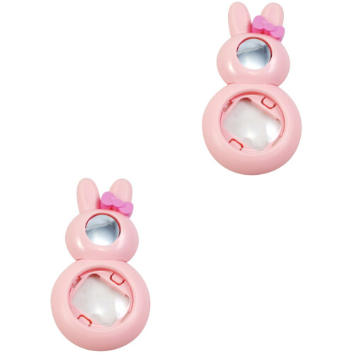 2pcs Rabbit Style Self-Portrait Mirror for Mini 7/8 2