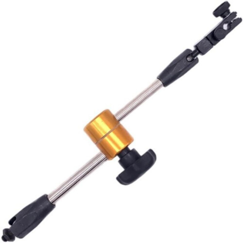Base Generic Adjustable Stand for Dials Indicators Aluminum Alloy Construction Long Reach for Large Workpieces 1