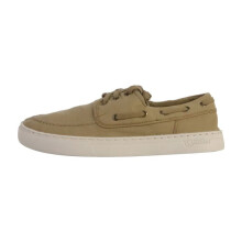 Mocassim Natural World com cordões - Camelo Novo