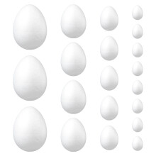 90 Pcs DIY Graffiti Froth Fake Easter Eggs Craft Kit