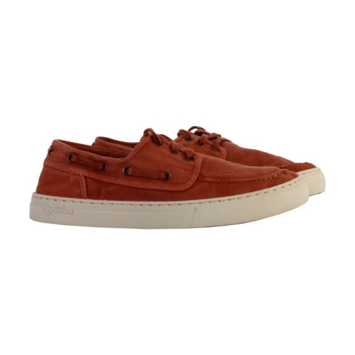 Mocassim Natural World Lace-Up - Vinho 2