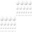 90 Pcs DIY Graffiti Froth Fake Easter Eggs Craft Kit 4