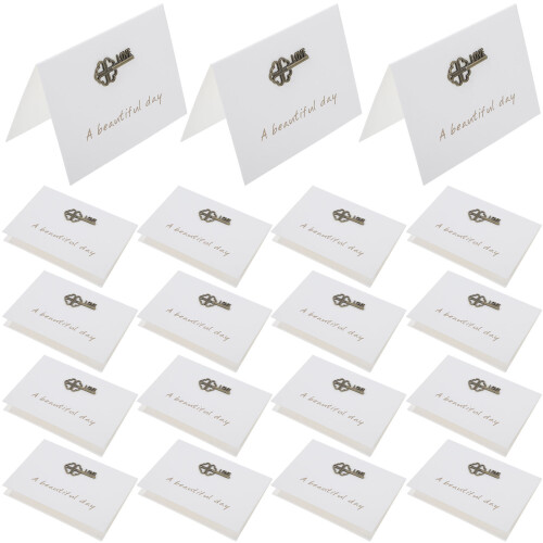 80 Sets New Year Blessing with Envelope 2