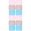 12 Pcs Comfortable Hamster Cooling Mats Washable Pet Pads 5