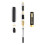 Fountain Pen Smooth Writing Pen-EF nib snowflake white 7