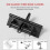 2Pcs Multifunctional Spring Position Hinge Door Closer 90-Gold 5