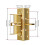 2Pcs Multifunctional Spring Position Hinge Door Closer 90-Gold 3