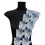 Eye-Catching Butterfly Fabric Applique Sequined Sewing on-Khaki 6
