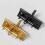 2Pcs Multifunctional Spring Position Hinge Door Closer 90-Gold 4