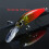 1.8g 40mm Fishing Hard Baits Artificial Lures Single Hook-H. 6