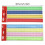 4Pcs 12Inch Clear Ruler with Inches and-Four consecutive tra 2