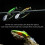 1.8g 40mm Fishing Hard Baits Artificial Lures Single Hook-H. 7