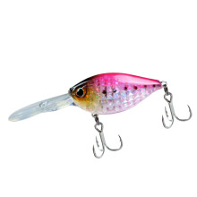 Small Crankbait Wobbler Slow Sinking Artificial Hard Baits-H.