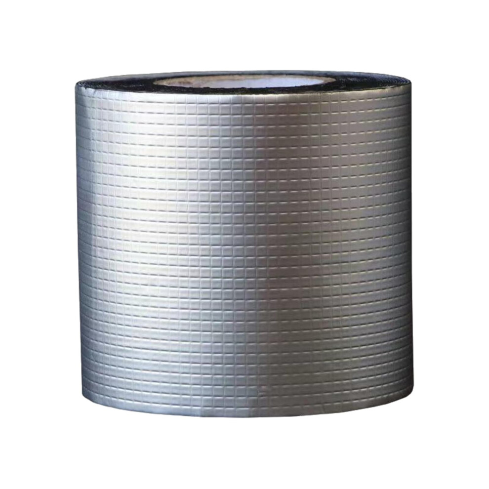 Waterproof Butyl Rubber Sealing Tape Leak Repair For Pipes Aluminum Foil Sealant Tape 1Mm Thick 15Cm By 5M Roof 9016109876164
