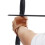 Brauner PU-Leder-Bogenschieß-Handschuh, 2-Finger-Linkshandschutz 5