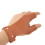 Brauner PU-Leder-Bogenschieß-Handschuh, 2-Finger-Linkshandschutz 10